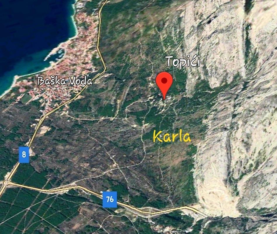 Karla Planinska Kuca Villa Baška Voda Екстериор снимка